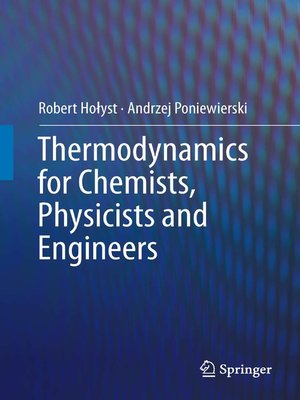 cover image of Thermodynamics for Chemists, Physicists and Engineers